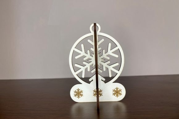 Download Laser Cut Christmas Bauble - Snowflake - Laser cut christmas Collection