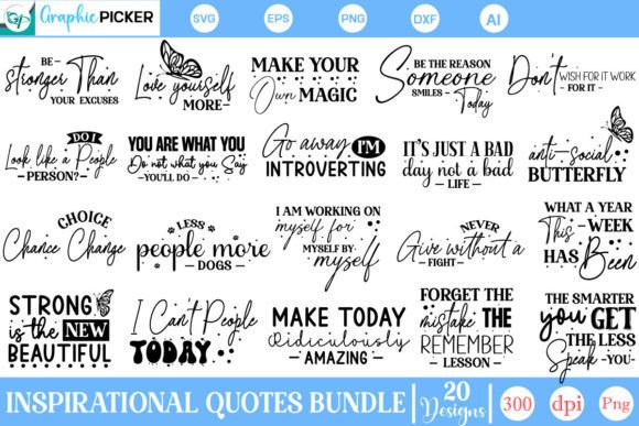 Download Inspirational Quotes Bundle - Quote Collection