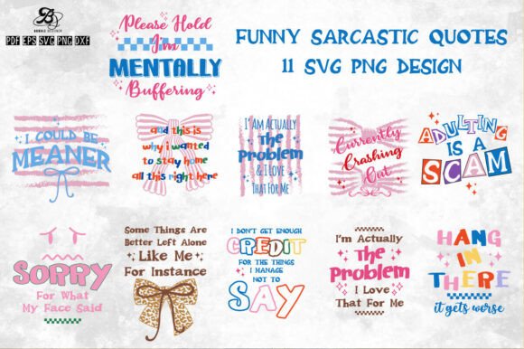 Download Funny Sarcastic Quote SVG PNG Design - Quote Collection
