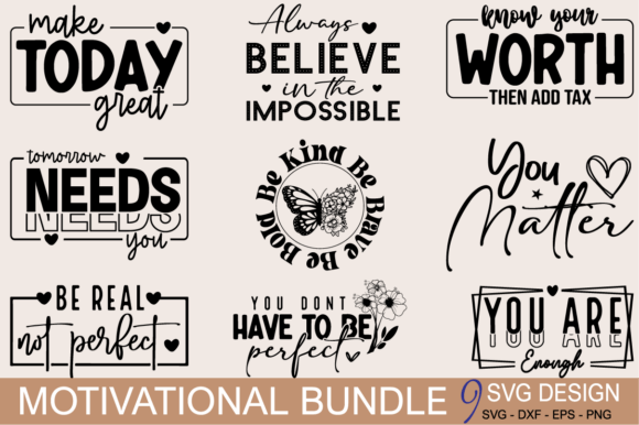 Download Boho Motivational Quotes Svg Bundle PNG - Quote Collection