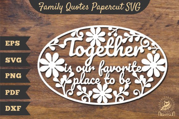 Download Family Quotes Papercut SVG 2 - Quote Collection