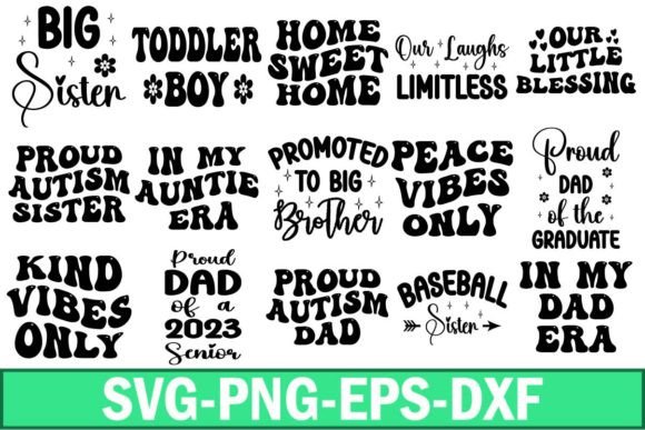Download Family Quotes SVG Graphic Bundle - Quote Collection