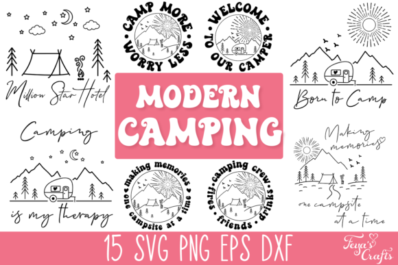Download Camping Quotes SVG Bundle - Quote Collection