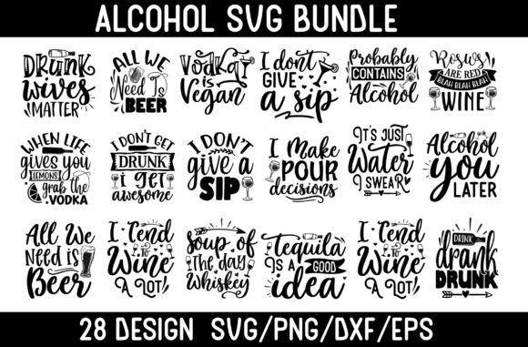 Download Alcohol Svg Bundle, Alcohol Quotes Svg B - Quote Collection