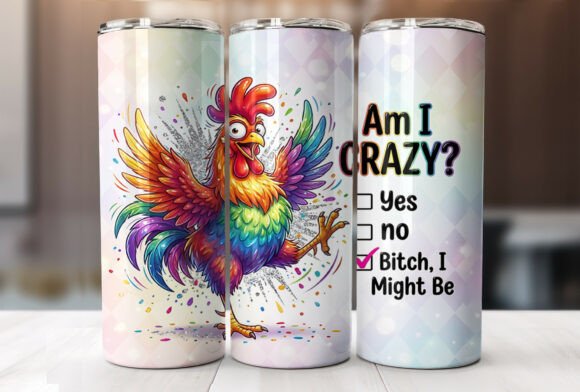 Download Rooster Funny Attitude Quote Tumbler PNG - Quote Collection