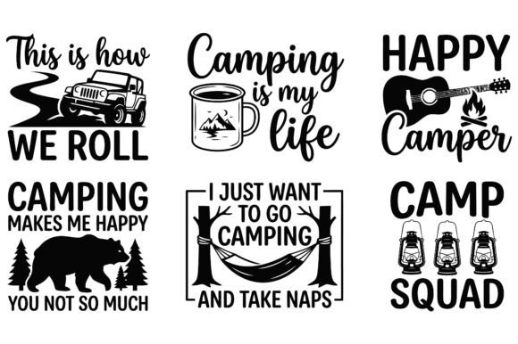 Download Camping Quotes SVG Bundle - Funny Outdoo - Quote Collection