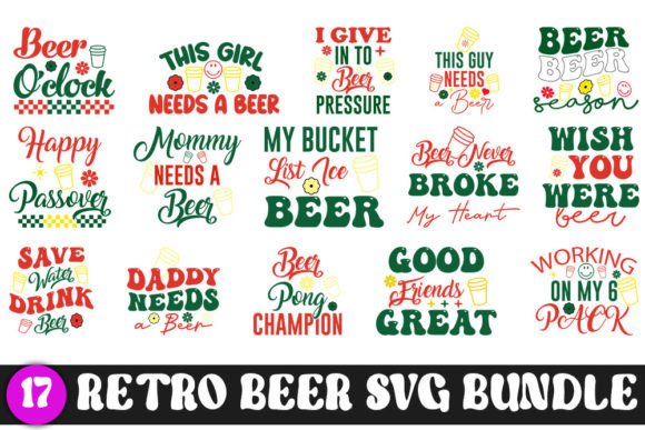 Download Retro Beer Quotes Svg Bundle, - Quote Collection