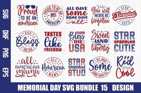 Download Memorial Day SVG Bundle - Memorial day svg Collection