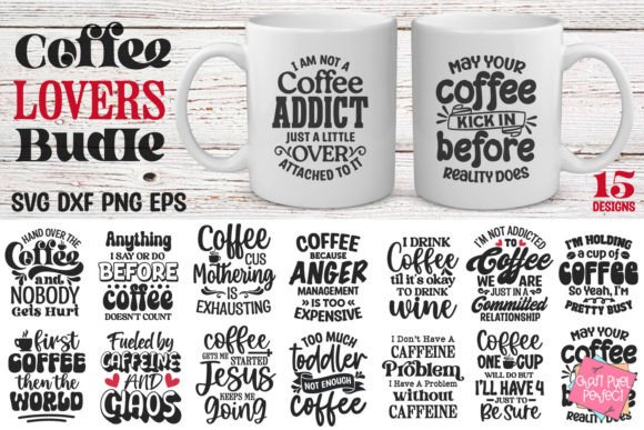 Download Coffee Svg Bundle, Funny Coffee Quotes - Quote Collection