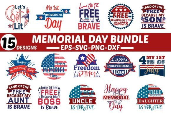 Download Memorial Day SVG Bundle. - Memorial day svg Collection