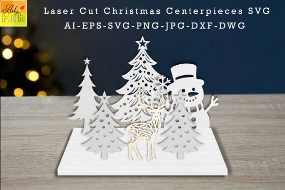 Download Laser Cut Christmas Centerpieces SVG - Laser cut christmas Collection