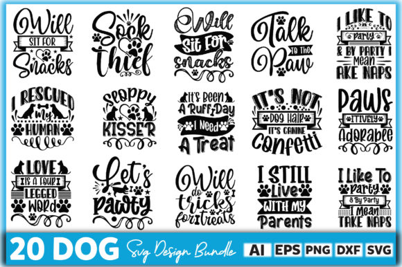Download Dog Svg Design Bundle - Premium Resources