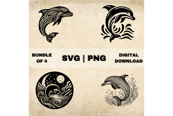 Download Dolphin SVG Bundle, Dolphin Clipart - Dolphin svg Collection