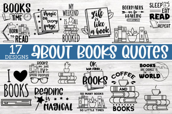 Download About Books Quotes - SVG, DXF and More - Quote Collection