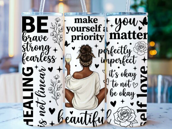 Download Self Love Quotes 20oz Tumbler Wrap - Quote Collection