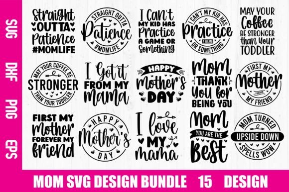 Download Mom SVG Design Bundle - Mom svg design Collection
